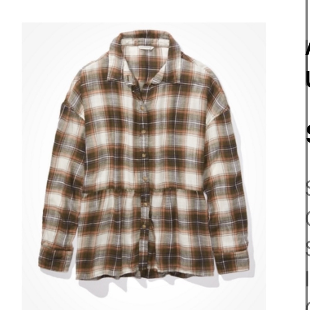 Green Plaid Button Down
